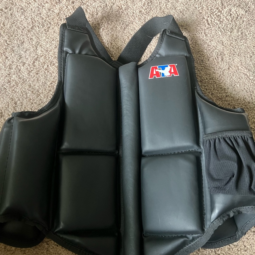 ATA American Taekwondo Association Child Chest Protector – Size Medium
